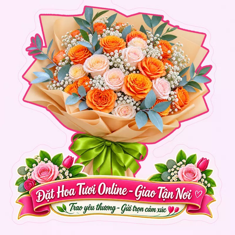 Cửa Hàng Hoa Tươi Xã Nam Ban Lâm Hà Lâm Đồng - Thiết Kế Hoa Theo Yêu Cầu