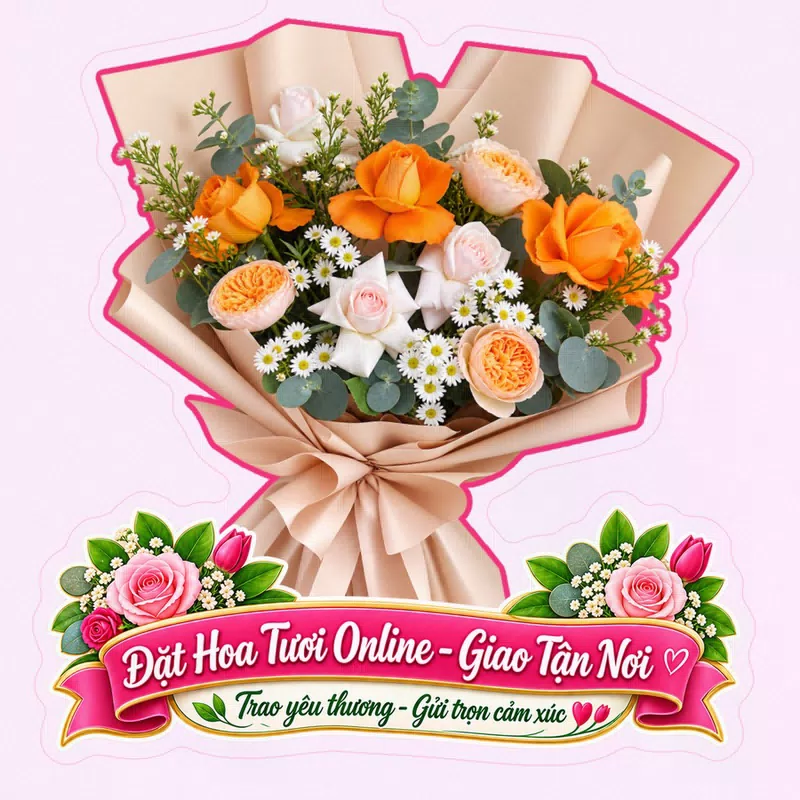 Cửa Hàng Hoa Tươi Xã Nguyễn Bỉnh Khiêm Hải Phòng - Thiết Kế Hoa Theo Yêu Cầu