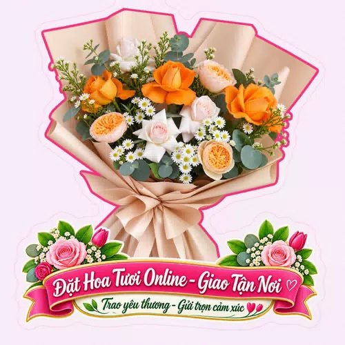 Cửa Hàng Hoa Tươi Xã Nguyễn Bỉnh Khiêm Hải Phòng - Thiết Kế Hoa Theo Yêu Cầu