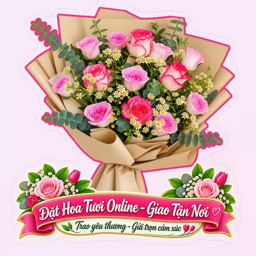 Cửa Hàng Hoa Tươi Xã Nguyễn Du Hưng Yên - Thiết Kế Hoa Theo Yêu Cầu