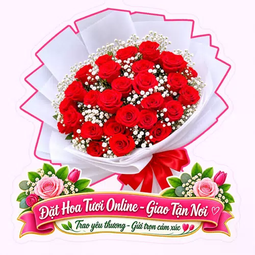 Cửa Hàng Hoa Tươi Xã Nhơn Hội An Giang - Thiết Kế Hoa Theo Yêu Cầu