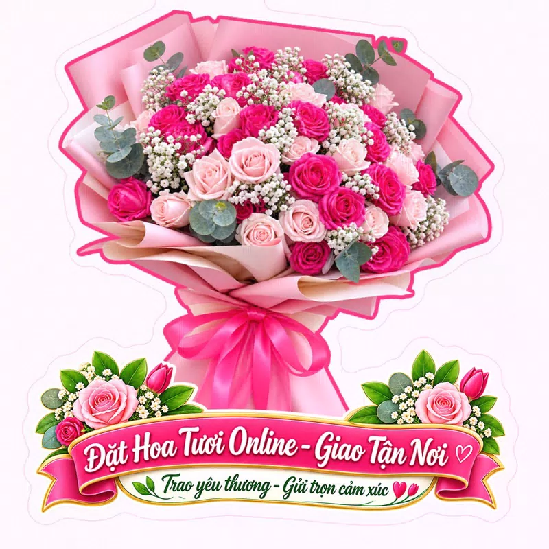 Cửa Hàng Hoa Tươi Xã Nhu Gia Cần Thơ - Giao Hoa Nhanh, Đúng Hẹn