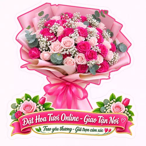 Cửa Hàng Hoa Tươi Xã Nhu Gia Cần Thơ - Giao Hoa Nhanh, Đúng Hẹn