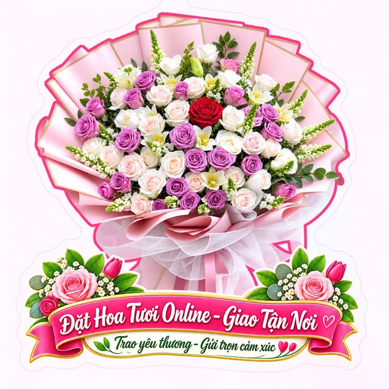 Cửa Hàng Hoa Tươi Xã Nhuận Phú Tân Vĩnh Long - Tư Vấn Nhanh, Giao Tận Nơi