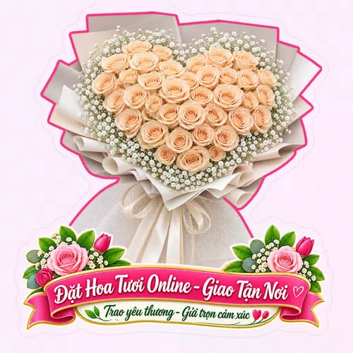 Cửa Hàng Hoa Tươi Xã Phan Rí Cửa Lâm Đồng - Thiết Kế Hoa Theo Yêu Cầu