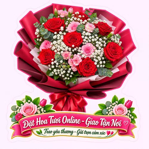 Cửa Hàng Hoa Tươi Xã Phú Phụng Vĩnh Long - Giao Hoa Tận Nơi