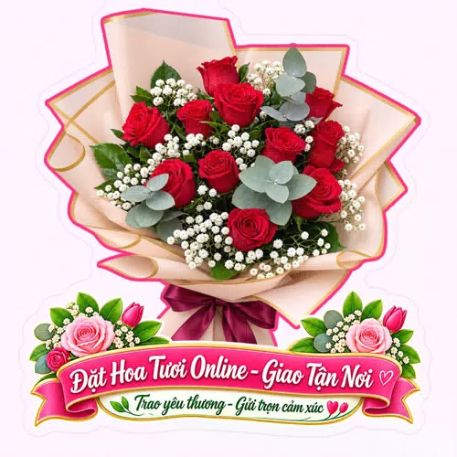 Cửa Hàng Hoa Tươi Xã Phú Vinh Đồng Nai - Thiết Kế Hoa Theo Yêu Cầu