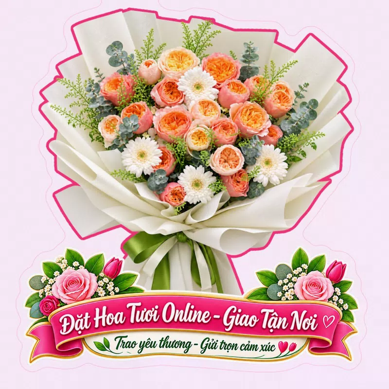Cửa Hàng Hoa Tươi Xã Phú Xuyên Hà Nội - Thiết Kế Hoa Theo Yêu Cầu