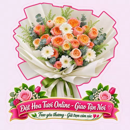 Cửa Hàng Hoa Tươi Xã Phú Xuyên Hà Nội - Thiết Kế Hoa Theo Yêu Cầu