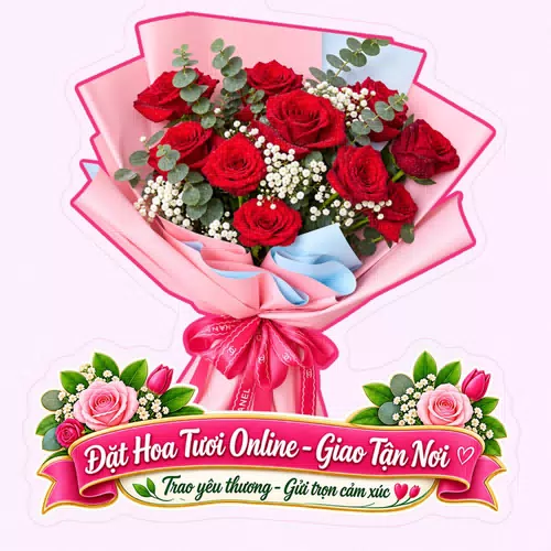 Cửa Hàng Hoa Tươi Xã Phúc Lộc Hà Nội - Thiết Kế Hoa Theo Yêu Cầu