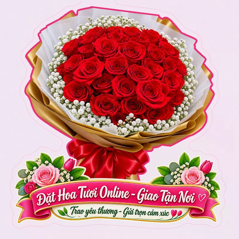 Cửa Hàng Hoa Tươi Xã Quốc Oai Hà Nội - Giao Hoa Nhanh, Đúng Hẹn