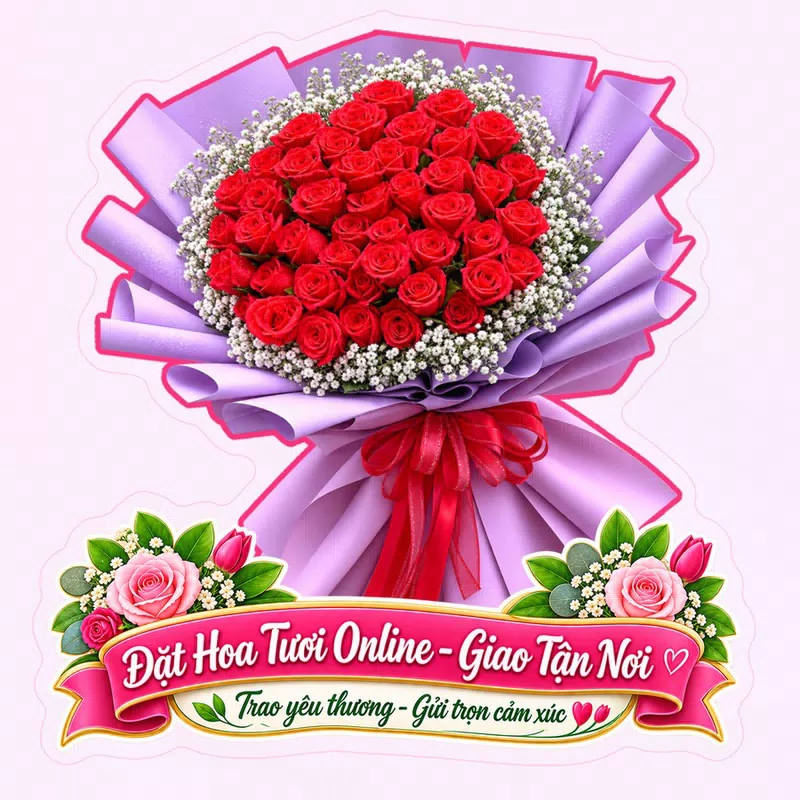 Cửa Hàng Hoa Tươi Xã Quỳnh Văn Nghệ An - Miễn Phí Ship