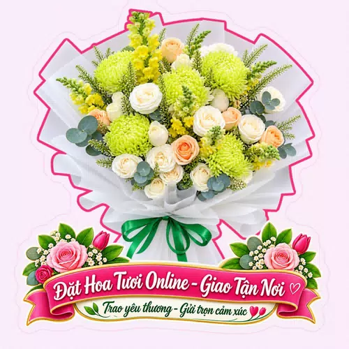 Cửa Hàng Hoa Tươi Xã Tân Long Hội Vĩnh Long - Giao Hoa Tận Nơi