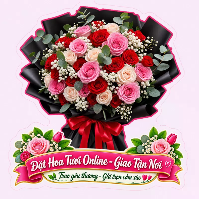 Cửa Hàng Hoa Tươi Xã Tân Tiến Đắk Lắk - Đặt Hoa Online Tiện Lợi