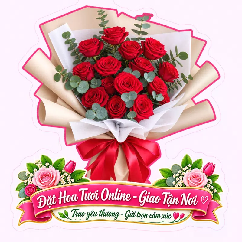 Cửa Hàng Hoa Tươi Xã Tân Trụ Tây Ninh - Giao Hoa Nhanh, Đúng Hẹn
