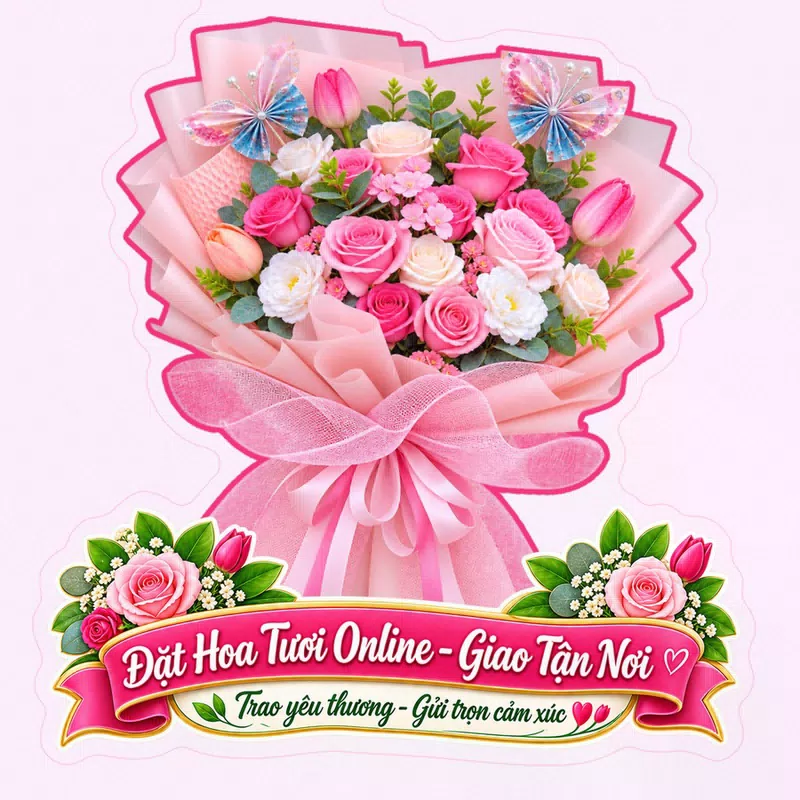 Cửa Hàng Hoa Tươi Xã Tây Sơn Gia Lai - Thiết Kế Hoa Theo Yêu Cầu