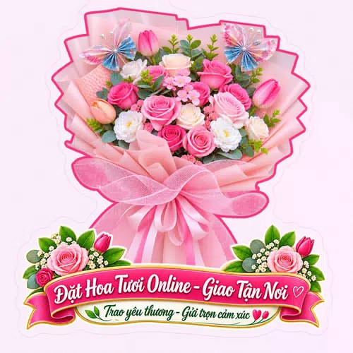 Cửa Hàng Hoa Tươi Xã Tây Sơn Gia Lai - Thiết Kế Hoa Theo Yêu Cầu