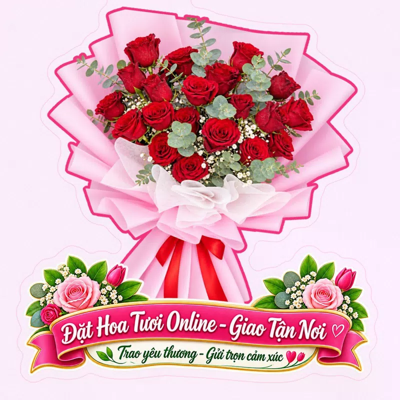 Cửa Hàng Hoa Tươi Xã Tây Thuỵ Anh Hưng Yên - Thiết Kế Hoa Theo Yêu Cầu