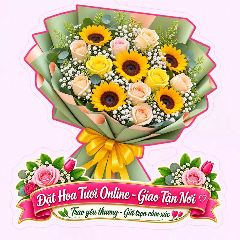 Cửa Hàng Hoa Tươi Xã Thái Hoà Phú Thọ - Miễn Phí Ship