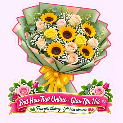Cửa Hàng Hoa Tươi Xã Thái Hoà Phú Thọ - Miễn Phí Ship