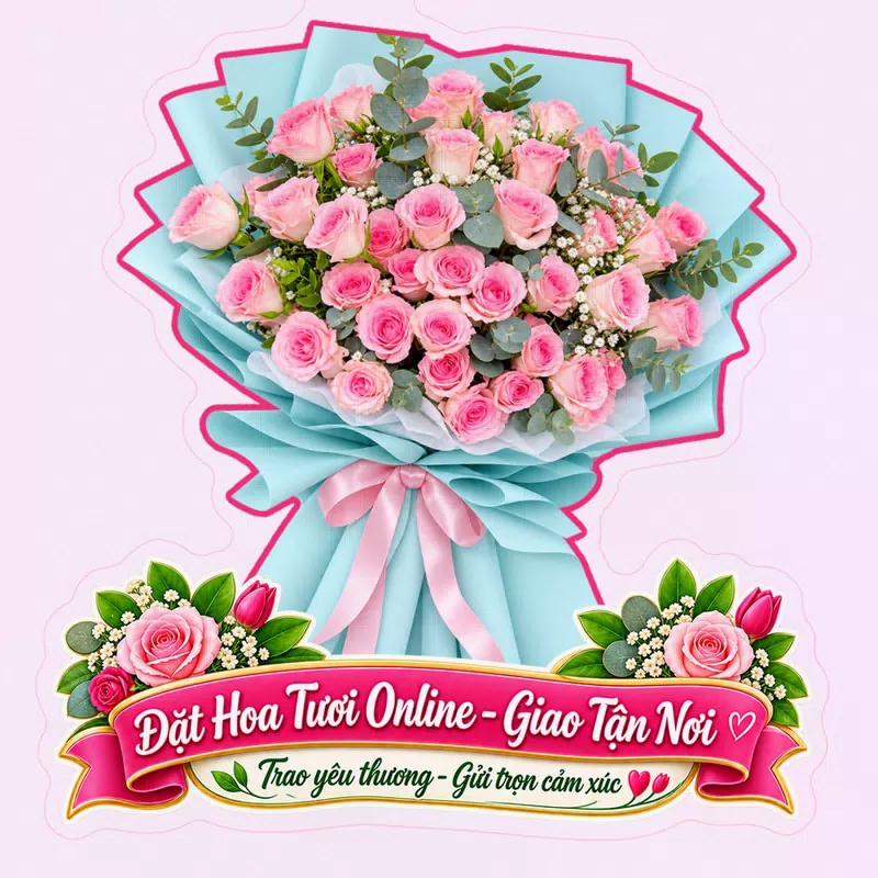 Cửa Hàng Hoa Tươi Xã Thạnh Bình Tây Ninh - Thiết Kế Hoa Theo Yêu Cầu