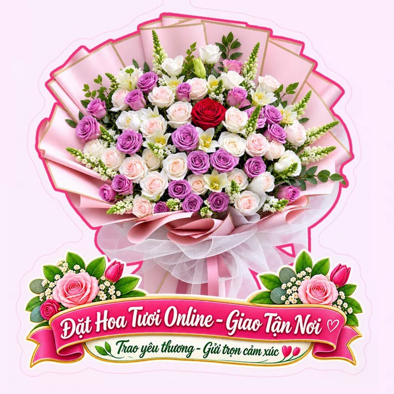 Cửa Hàng Hoa Tươi Xã Thạnh Trị Vĩnh Long - Thiết Kế Hoa Theo Yêu Cầu