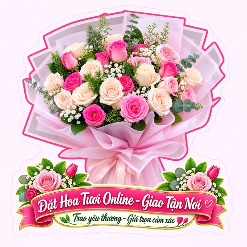 Cửa Hàng Hoa Tươi Xã Thư Trì Hưng Yên - Giao Nhanh Trong Ngày