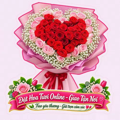 Cửa Hàng Hoa Tươi Xã Thuận Mỹ Tây Ninh - Thiết Kế Hoa Theo Yêu Cầu