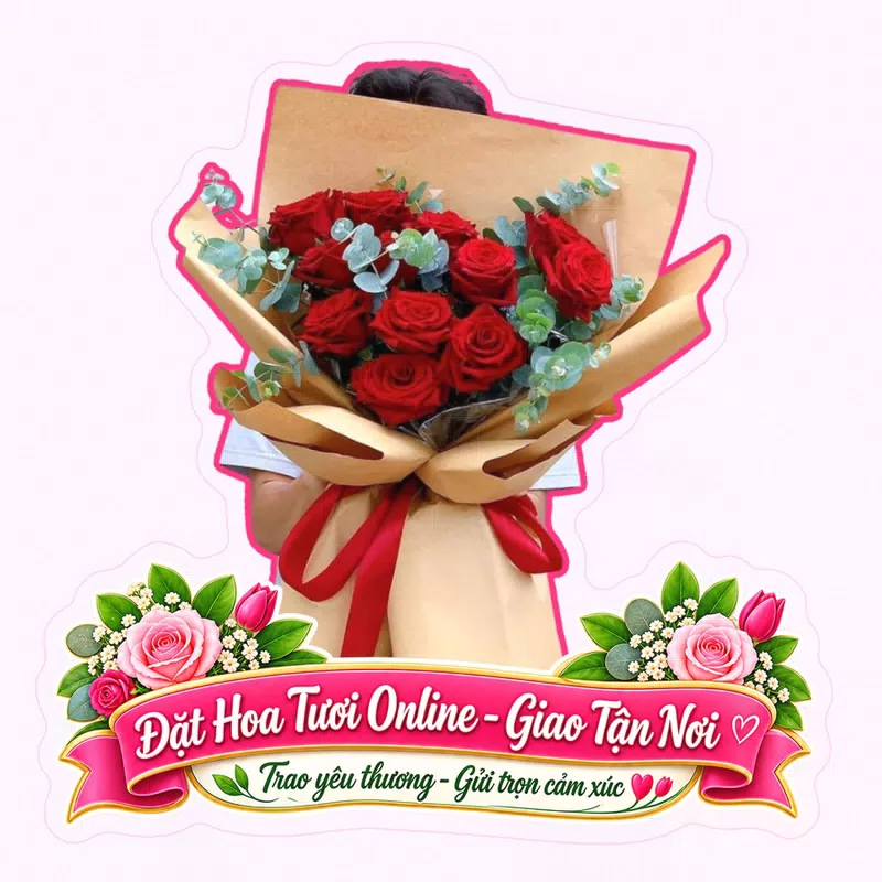 Cửa Hàng Hoa Tươi Xã Thượng Đức Hà Tĩnh - Miễn Phí Ship