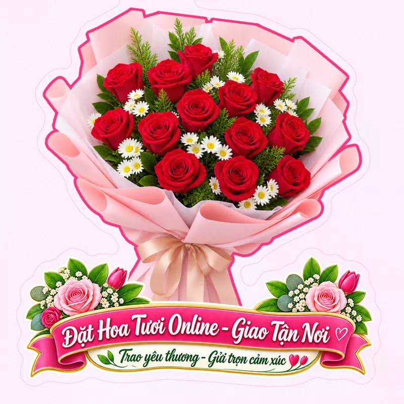 Cửa Hàng Hoa Tươi Xã Truông Mít Tây Ninh - Giao Hoa Nhanh, Đúng Hẹn