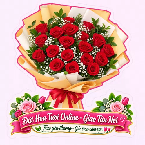 Cửa Hàng Hoa Tươi Xã U Minh Cà Mau - Thiết Kế Hoa Theo Yêu Cầu