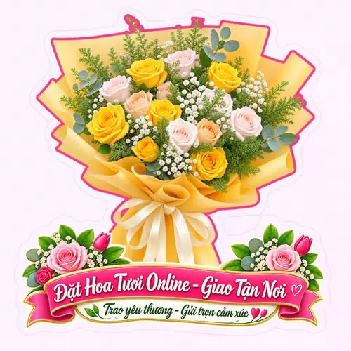 Cửa Hàng Hoa Tươi Xã Vạn An Nghệ An - Thiết Kế Hoa Theo Yêu Cầu
