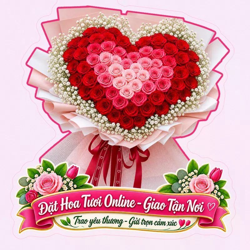 Cửa Hàng Hoa Tươi Xã Vân Du Nghệ An - Thiết Kế Hoa Theo Yêu Cầu