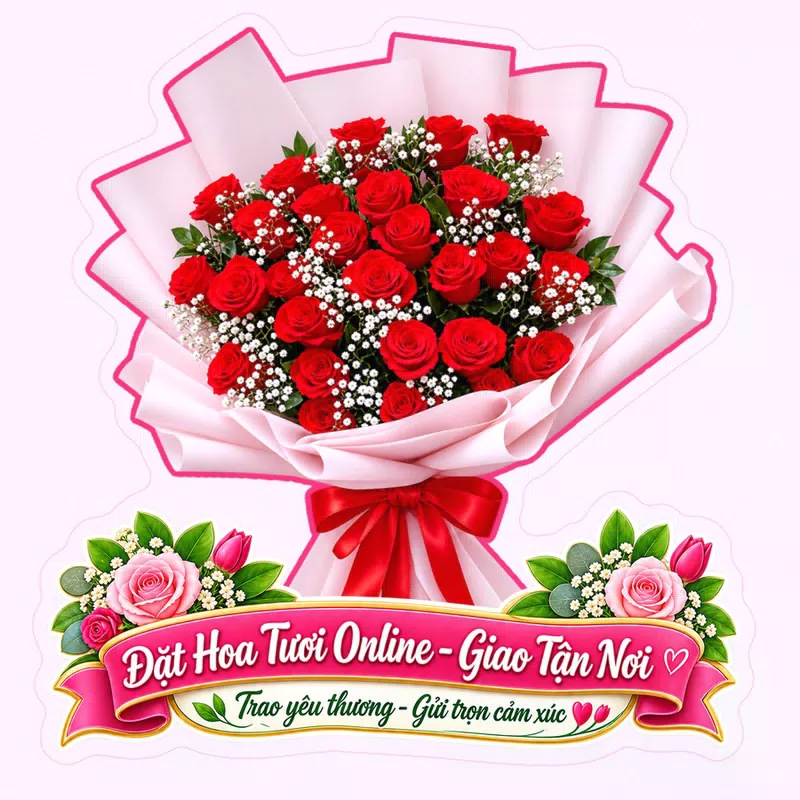 Cửa Hàng Hoa Tươi Xã Vân Sơn Bắc Ninh - Thiết Kế Hoa Theo Yêu Cầu