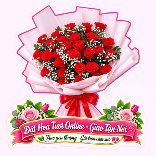 Cửa Hàng Hoa Tươi Xã Vân Sơn Bắc Ninh - Thiết Kế Hoa Theo Yêu Cầu