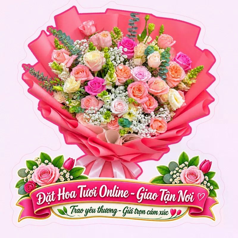 Cửa Hàng Hoa Tươi Xã Vạn Tường Quảng Ngãi - Đặt Hoa Giao Nhanh
