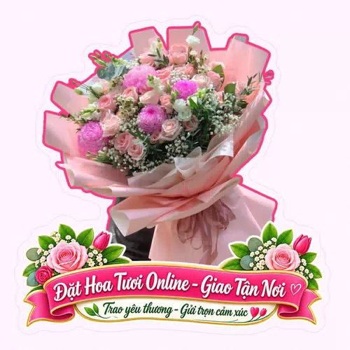 Cửa Hàng Hoa Tươi Xã Vĩnh Chân Phú Thọ - Thiết Kế Hoa Theo Yêu Cầu
