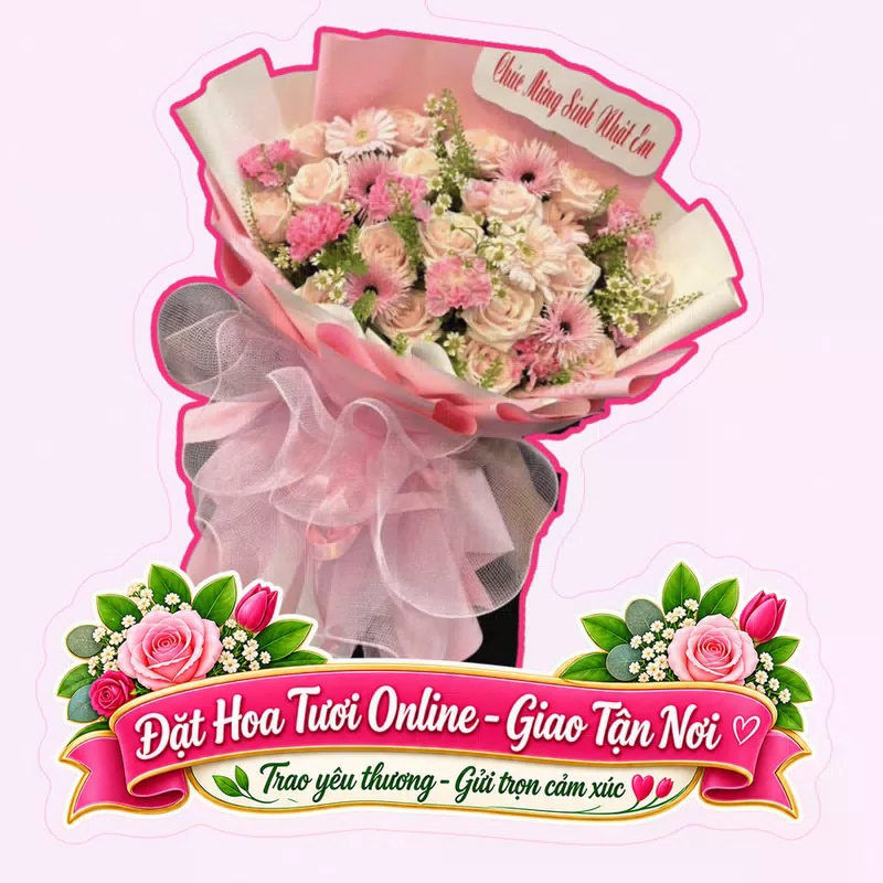 Cửa Hàng Hoa Tươi Xã Vĩnh Công Tây Ninh - Nhiều Mẫu Hoa Đẹp