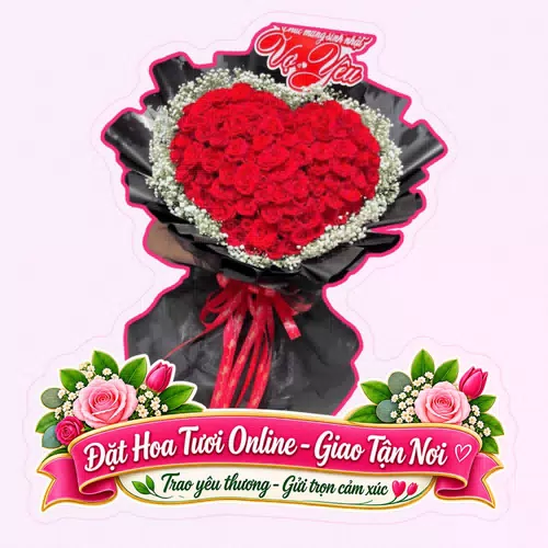 Cửa Hàng Hoa Tươi Xã Vĩnh Hưng Tây Ninh - Thiết Kế Hoa Theo Yêu Cầu
