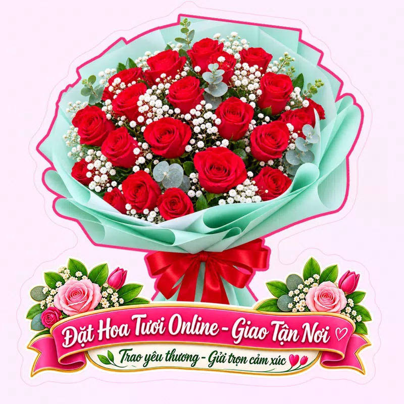 Cửa Hàng Hoa Tươi Xã Vĩnh Phong An Giang - Miễn Phí Ship