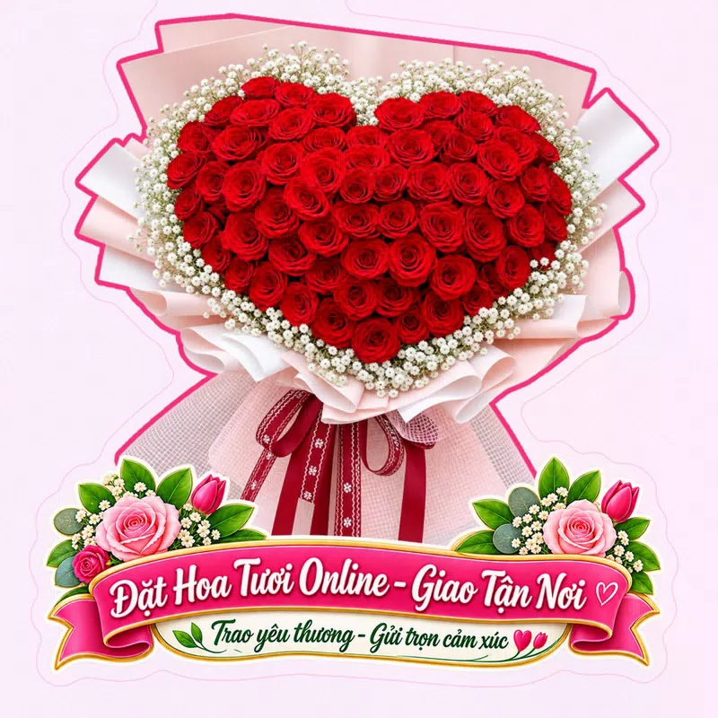 Cửa Hàng Hoa Tươi Xã Vĩnh Phước Cà Mau - Giao Hoa Tận Nơi
