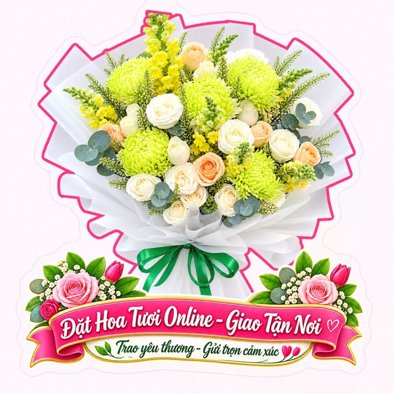 Cửa Hàng Hoa Tươi Xã Vĩnh Thạnh Cần Thơ - Miễn Phí Ship