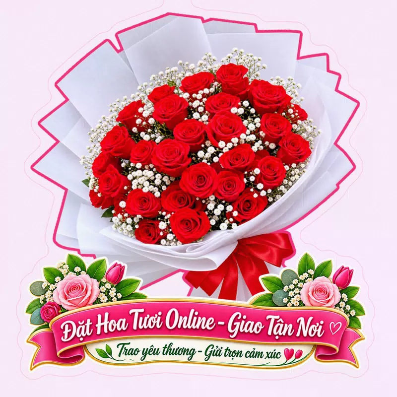 Cửa Hàng Hoa Tươi Xã Vĩnh Tường Phú Thọ - Giao Nhanh Trong Ngày