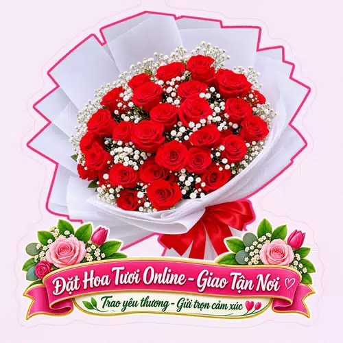 Cửa Hàng Hoa Tươi Xã Vĩnh Tường Phú Thọ - Giao Nhanh Trong Ngày