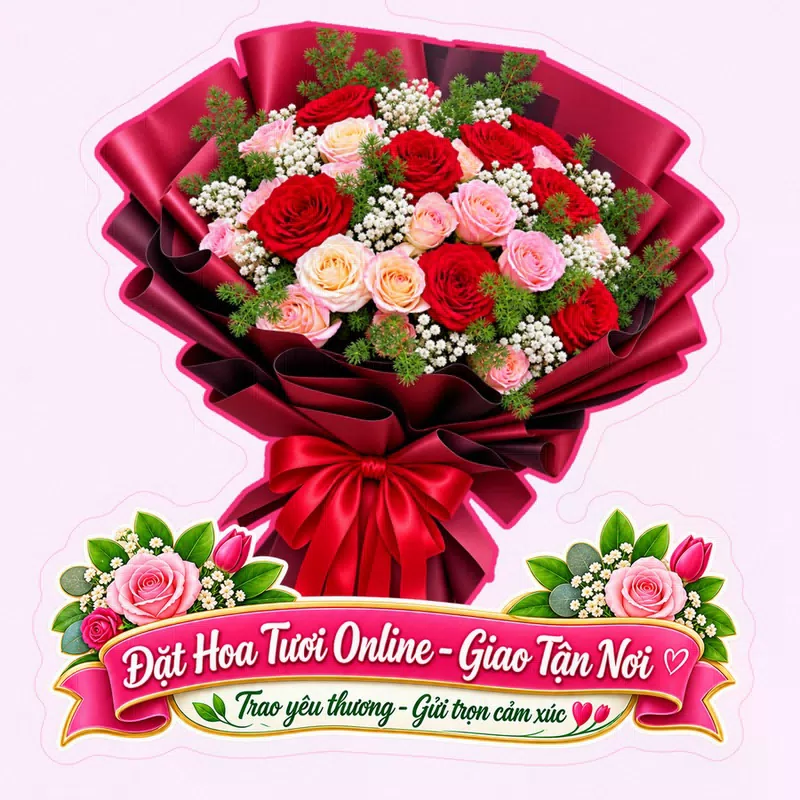 Cửa Hàng Hoa Tươi Xã Xuân Lương Bắc Ninh - Giao Hoa Tận Nơi