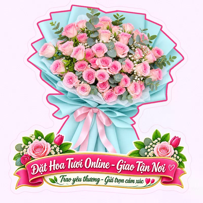 Cửa Hàng Hoa Tươi Xã Lâm Tân Cần Thơ - Giao Hoa Tận Nơi